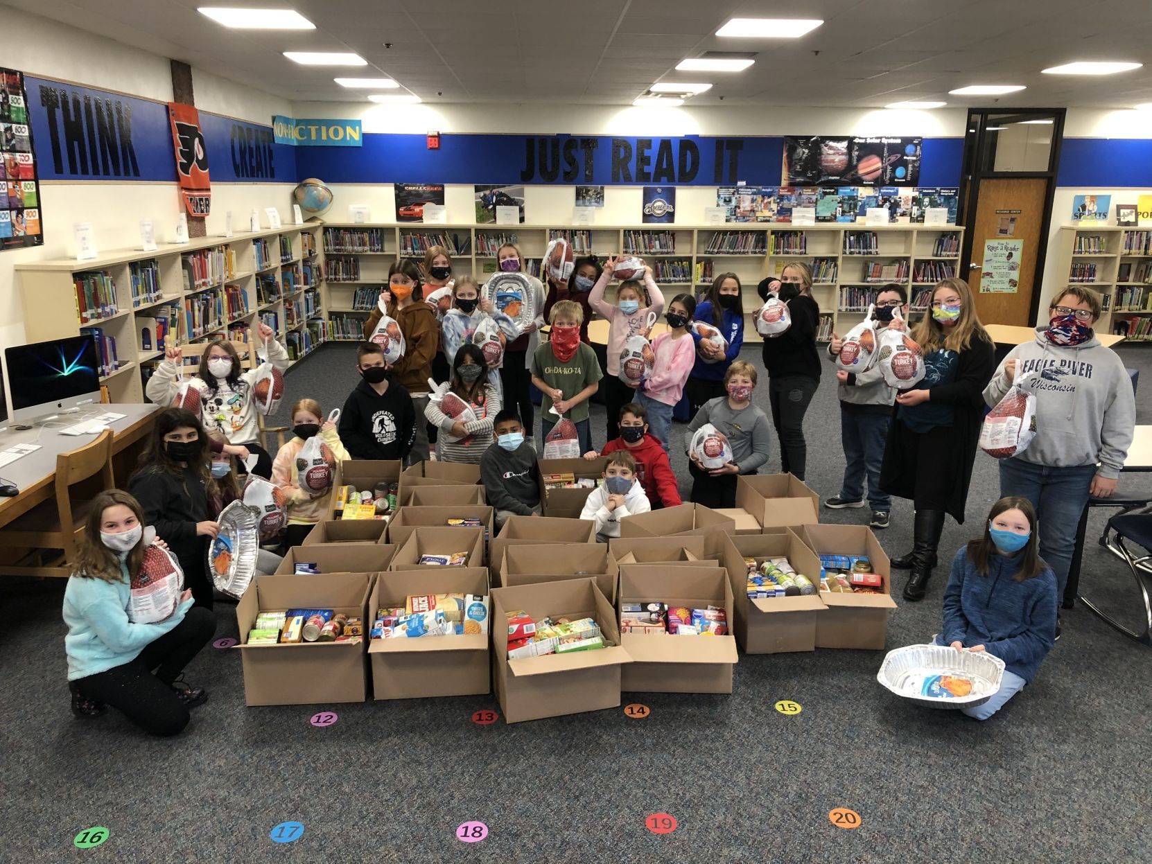 Whittier Elementary Thanksgiving Food Drive